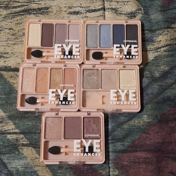 🌸 CoverGirl Eye Enhancer Palette Bundle (5-Piece Set) - Picture 1 of 5
